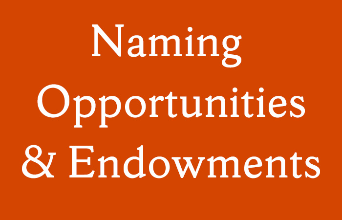 Naming Opportunities & Endowments