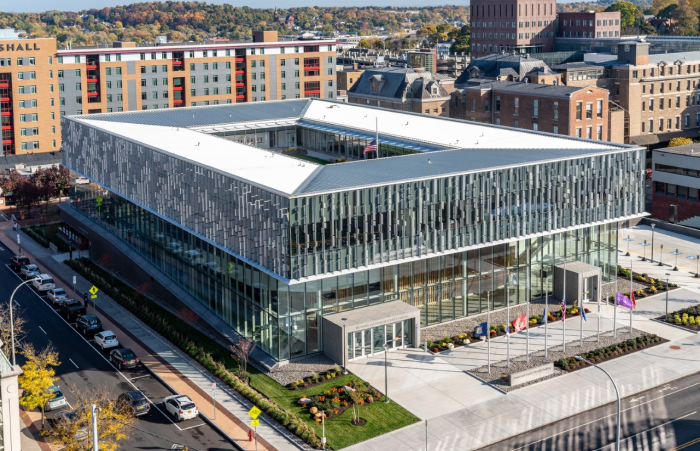 NVRC building aerial view