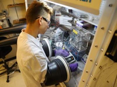 Seth Reed ‘21, a chemical engineering major