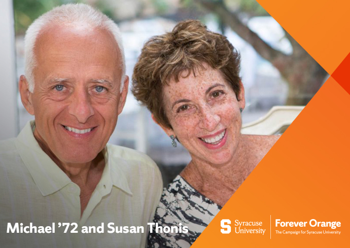 Michael '72 and Susan Thonis