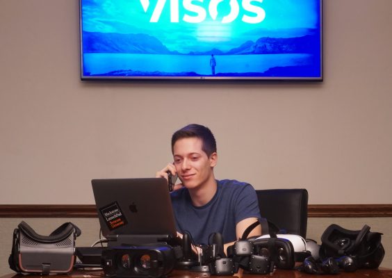 Matt Shumer, founder of Visos, participating in the Techstars LaunchPad Lift program during Summer 2019.