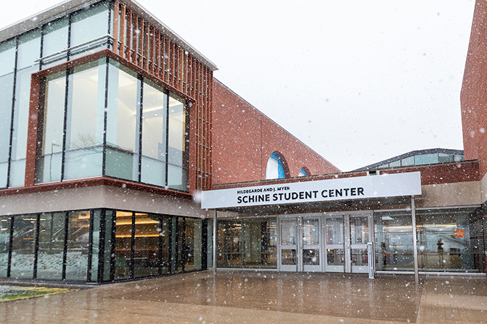 Schine Student Center front facade