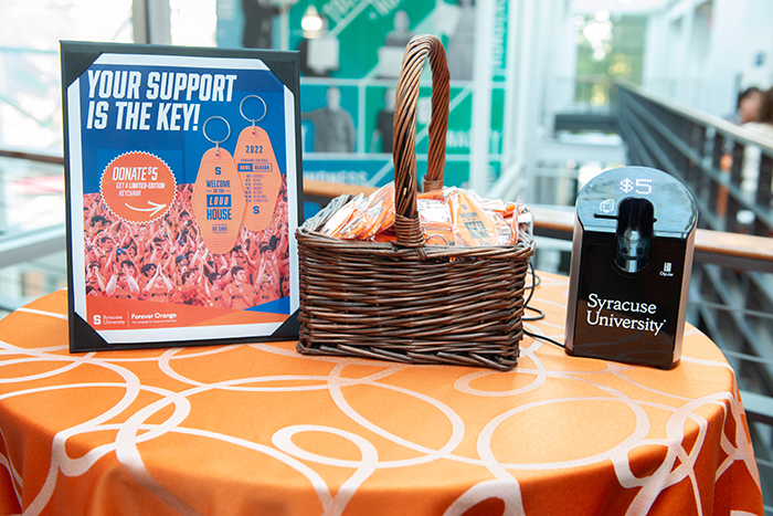 Guests had the opportunity to purchase special Loud House keychains celebrating the 2022 football season